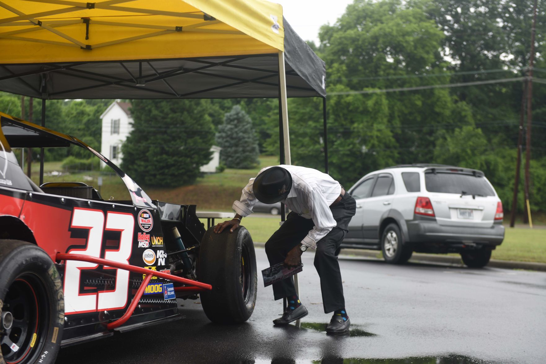 NASCAR driver Peyton Ferree visits Danville